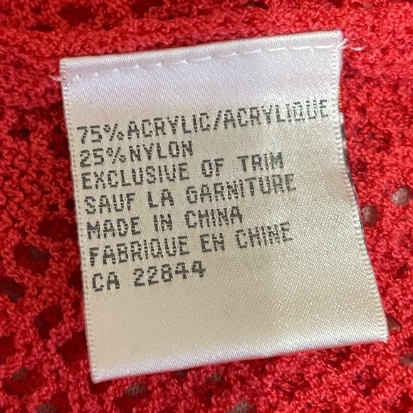 Bella, knitted / bolero / cardigan. In excellent condition, salmon pink color - Picture 6 of 8